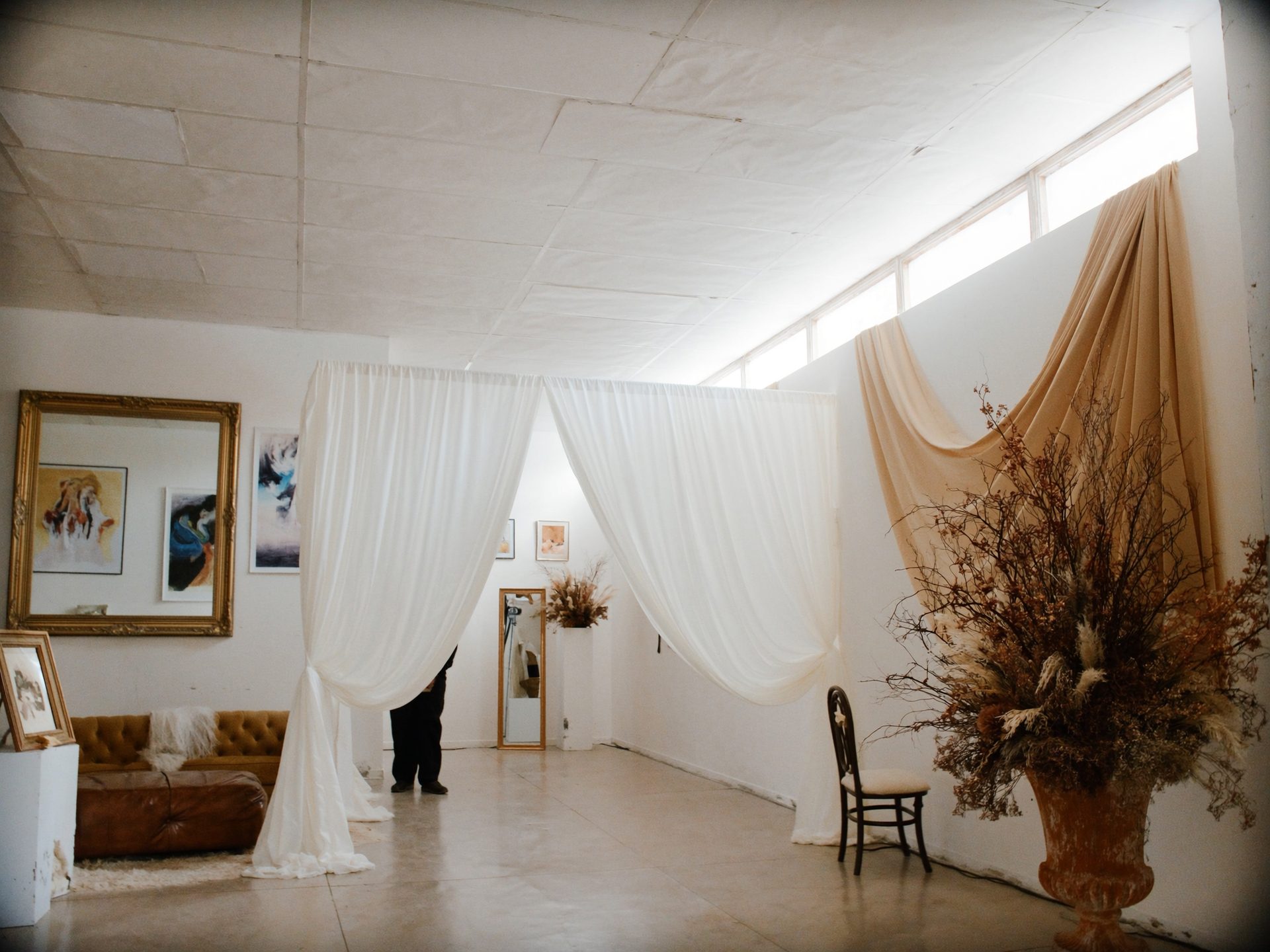Gasten bij de Photo Corner van Amber House